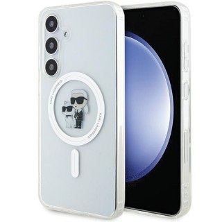 KARL LAGERFELD futerał do SAMSUNG S24 KLHMS24SHGKCNOT (MAGSAFE IML KC) transparentny