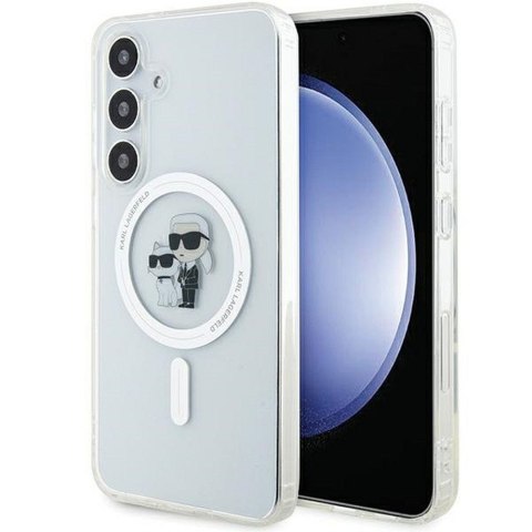 KARL LAGERFELD futerał do SAMSUNG S24 KLHMS24SHGKCNOT (MAGSAFE IML KC) transparentny