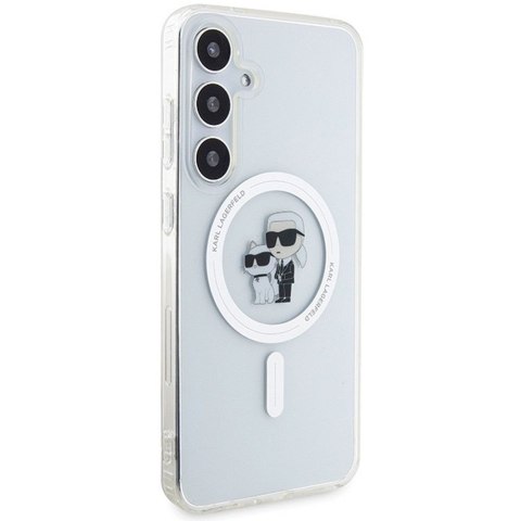 KARL LAGERFELD futerał do SAMSUNG S24 KLHMS24SHGKCNOT (MAGSAFE IML KC) transparentny