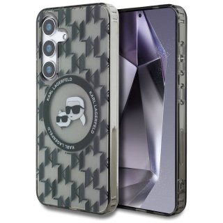 KARL LAGERFELD futerał do SAMSUNG S25 KLHMS25SHMCKMHK (Magnetic IML Metal Monogram KC Heads) czarny