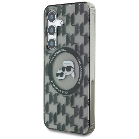 KARL LAGERFELD futerał do SAMSUNG S25 KLHMS25SHMCKMHK (Magnetic IML Metal Monogram KC Heads) czarny