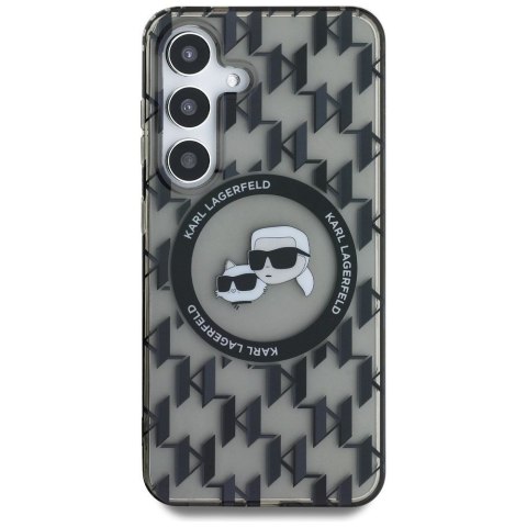 KARL LAGERFELD futerał do SAMSUNG S25 KLHMS25SHMCKMHK (Magnetic IML Metal Monogram KC Heads) czarny
