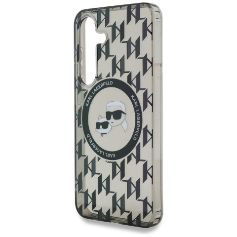 KARL LAGERFELD futerał do SAMSUNG S25 KLHMS25SHMCKMHK (Magnetic IML Metal Monogram KC Heads) czarny