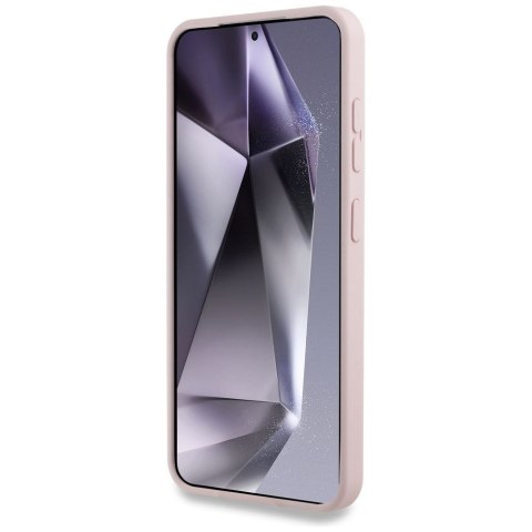 KARL LAGERFELD futerał do SAMSUNG S25 KLHMS25SSKCHTCP (Magnetic Silicone Double Heads) różowy