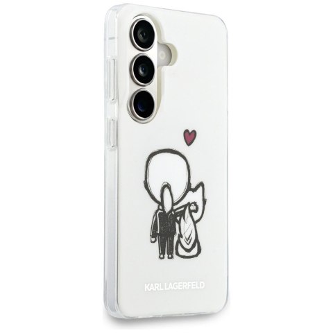 KARL LAGERFELD futerał do SAMSUNG S26 KLHMS26S6HKCBHH (Magnetic IML K&C Back Logo) transparentny