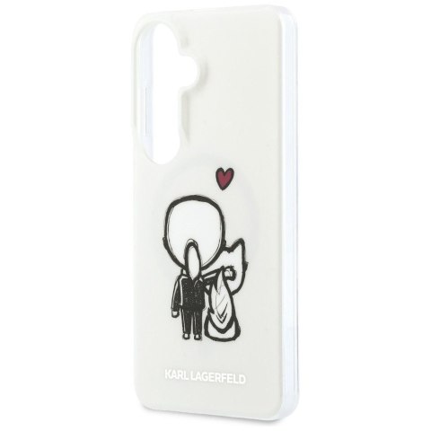 KARL LAGERFELD futerał do SAMSUNG S26 KLHMS26S6HKCBHH (Magnetic IML K&C Back Logo) transparentny