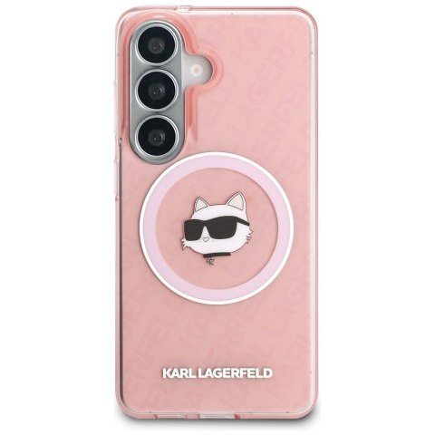 KARL LAGERFELD futerał do SAMSUNG S26 KLHMS26SHMKBCHOP (Magnetic IML Repeated Logo and Choupette) różowy