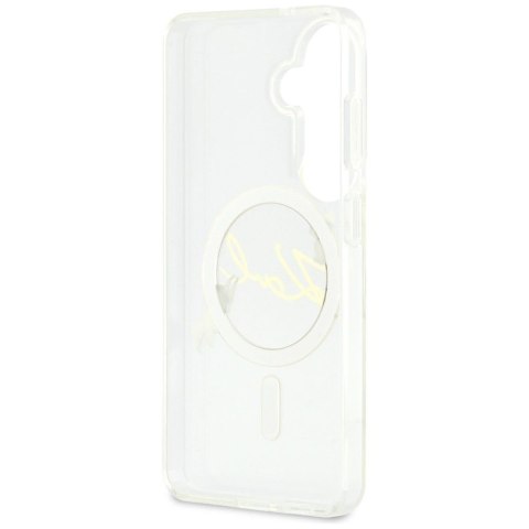 KARL LAGERFELD futerał do SAMSUNG S26 Plus KLHMS26M5HKSCAH (Magnetic IML KC Script) transparentny