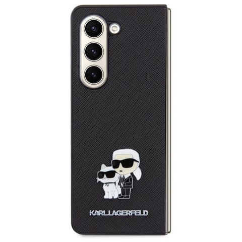 KARL LAGERFELD futerał do SAMSUNG Z Fold 5 KLHCZFD5SAKCNPK (Saffiano K&C PIN) czarny