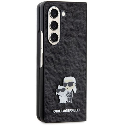 KARL LAGERFELD futerał do SAMSUNG Z Fold 5 KLHCZFD5SAKCNPK (Saffiano K&C PIN) czarny