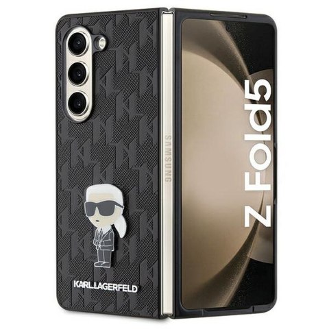 KARL LAGERFELD futerał do SAMSUNG Z Fold 5 KLHCZFD5SAPKINPK (Saffiano Mono IK PIN) czarny