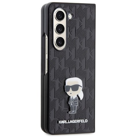 KARL LAGERFELD futerał do SAMSUNG Z Fold 5 KLHCZFD5SAPKINPK (Saffiano Mono IK PIN) czarny