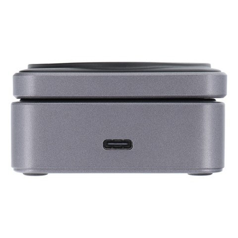 Ładowarka indukcyjna Forcell F-Energy 3w1 Flex Pro Qi2 zgodna z MagSafe (F-05) srebrna