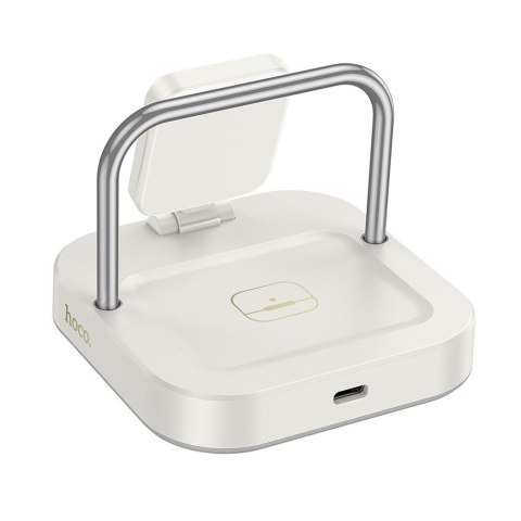 Ładowarka indukcyjna Hoco 3w1 3A 5W kompatybilna z Apple Watch CQ16A biała