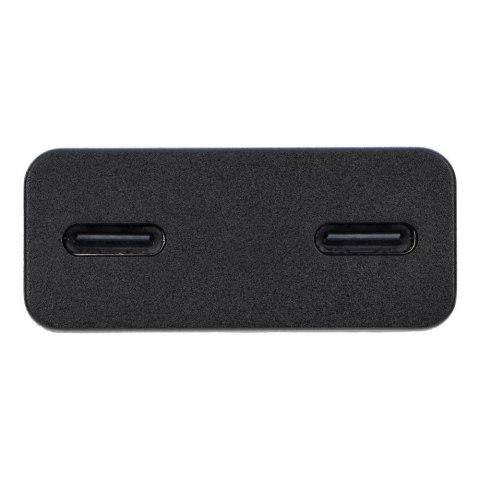 Ładowarka sieciowa do telefonu Blue Star Slim GaN 2 x USB C QC4.0 PD 3A 30W TFK-SC-30WCC czarna