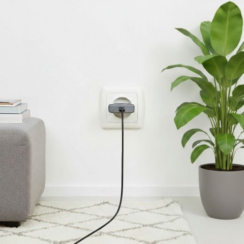 Ładowarka sieciowa do telefonu Forcell F-Energy Ultra Slim GaN III USB C PD QC4.0 3A 25W B125101-E czarna