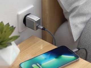 Ładowarka sieciowa do telefonu Satechi GaN USB C 30W ST-UC30WCM-EU szaro czarna
