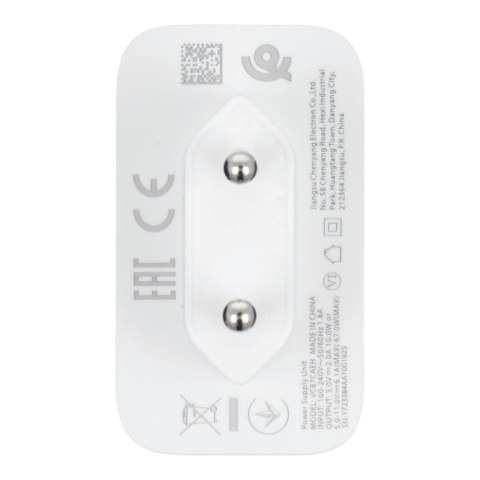 Oryginalna Ładowarka Sieciowa Oppo SuperVOOC VCB7CAEH 67W Power Adapter biała bulk