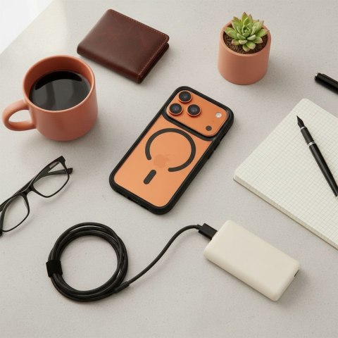 ROAR futerał MAG BUMPER kompatybilny z MagSafe do IPHONE 15 czarny