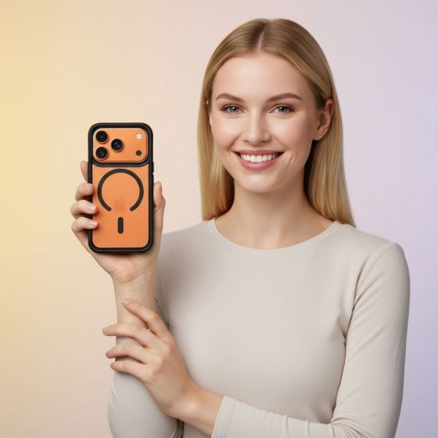 ROAR futerał MAG BUMPER kompatybilny z MagSafe do IPHONE 17 Pro Max czarny