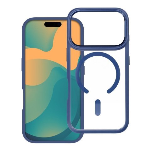 ROAR futerał MAG BUMPER kompatybilny z MagSafe do IPHONE 17 niebieski