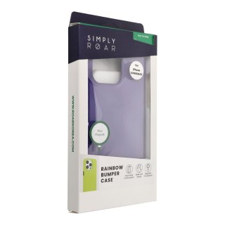 ROAR futerał RAINBOW BUMPER kompatybilny z MagSafe do IPHONE 15 Pro Max fioletowy