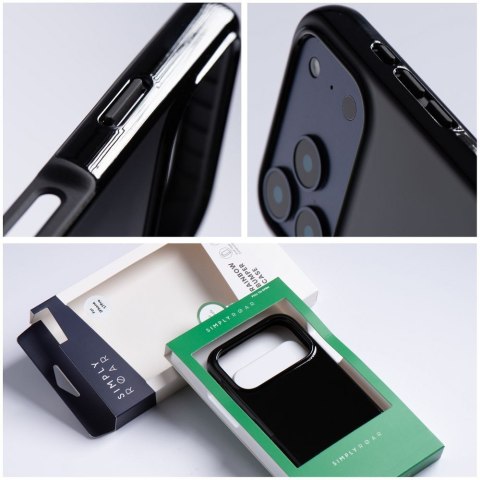 ROAR futerał RAINBOW BUMPER kompatybilny z MagSafe do IPHONE 16 Pro czarny