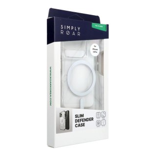 ROAR futerał SLIM DEFENDER kompatybilny z MagSafe do IPHONE 15 Pro transparentny