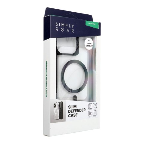 ROAR futerał SLIM DEFENDER kompatybilny z MagSafe do IPHONE 16 Pro Max czarny