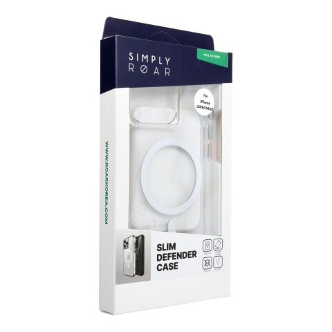 ROAR futerał SLIM DEFENDER kompatybilny z MagSafe do IPHONE 16 Pro Max transparentny