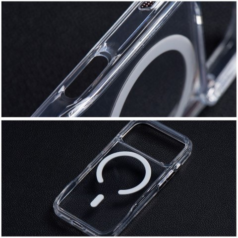 ROAR futerał SLIM DEFENDER kompatybilny z MagSafe do IPHONE 16 Pro transparentny