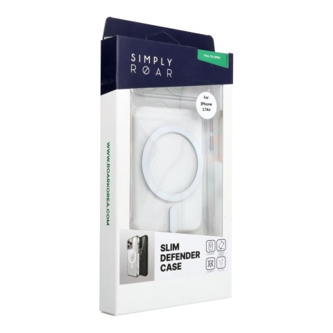 ROAR futerał SLIM DEFENDER kompatybilny z MagSafe do IPHONE 17 Air transparentny