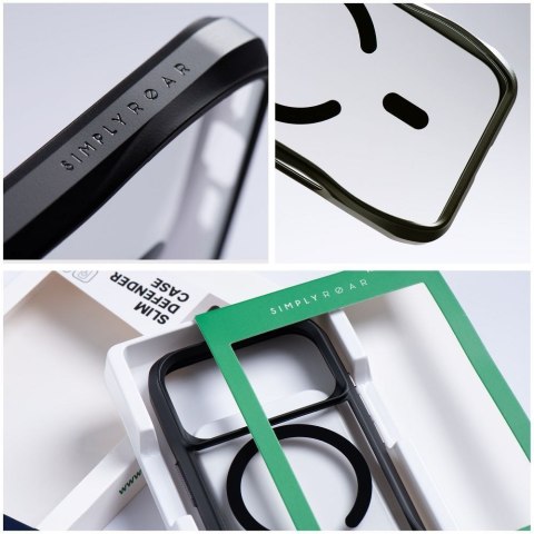 ROAR futerał SLIM DEFENDER kompatybilny z MagSafe do IPHONE 17 Pro Max czarny