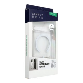 ROAR futerał SLIM DEFENDER kompatybilny z MagSafe do IPHONE 17 Pro Max transparentny