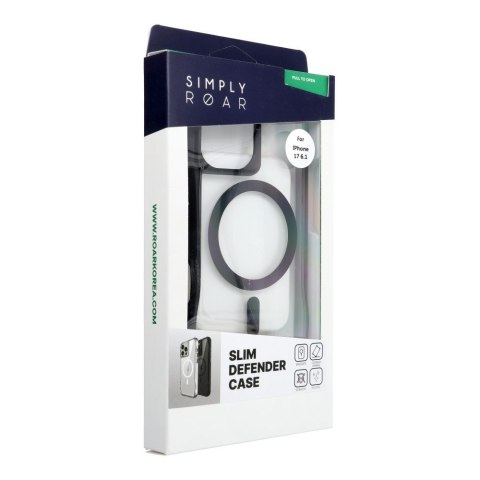 ROAR futerał SLIM DEFENDER kompatybilny z MagSafe do IPHONE 17 czarny