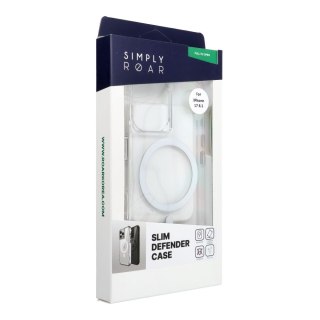 ROAR futerał SLIM DEFENDER kompatybilny z MagSafe do IPHONE 17 transparentny