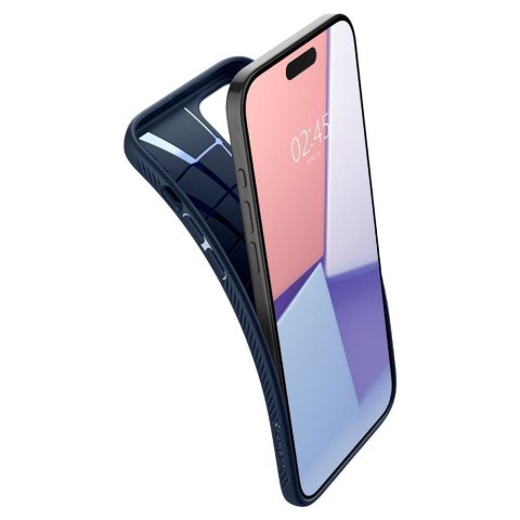 SPIGEN futerał LIQUID AIR do IPHONE 15 Pro Max navy blue