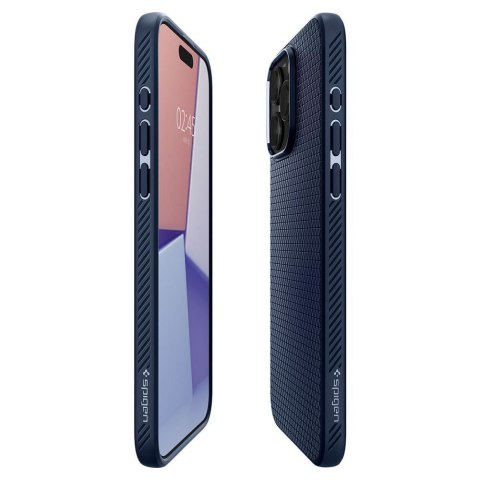 SPIGEN futerał LIQUID AIR do IPHONE 15 Pro Max navy blue