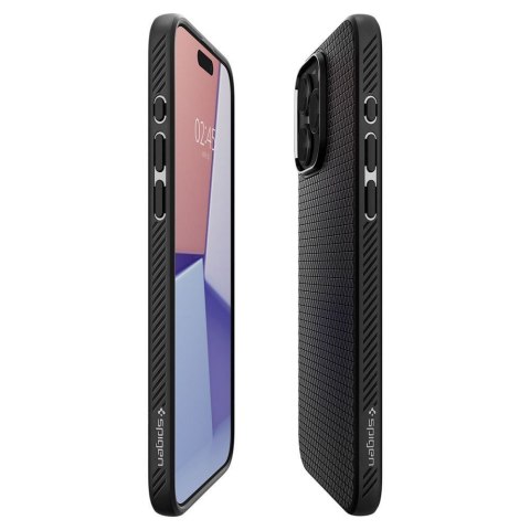 SPIGEN futerał LIQUID AIR do IPHONE 15 Pro matte black