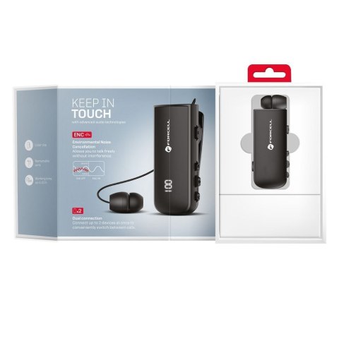 Słuchawka bluetooth Forcell F-Audio Drive EarBud czarna