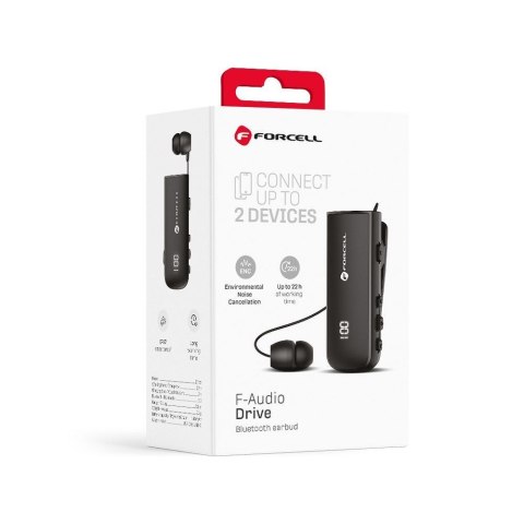 Słuchawka bluetooth Forcell F-Audio Drive EarBud czarna