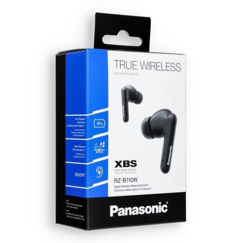 Słuchawki bezprzewodowe TWS PANASONIC RZ-B110WDE-K czarne
