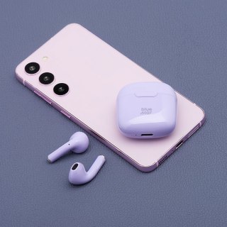 Słuchawki bezprzewodowe douszne Blue Star FI7 TWS fioletowe