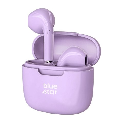 Słuchawki bezprzewodowe douszne Blue Star FI7 TWS fioletowe