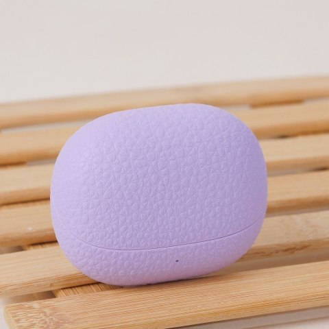 Słuchawki bezprzewodowe douszne Hoco TWS EQ23 fioletowe