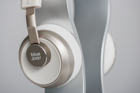 Słuchawki bezprzewodowe nauszne Blue Star BH02 białe