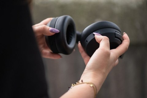 Słuchawki bezprzewodowe nauszne Forcell F-Audio Sonic Aura ANCczarne