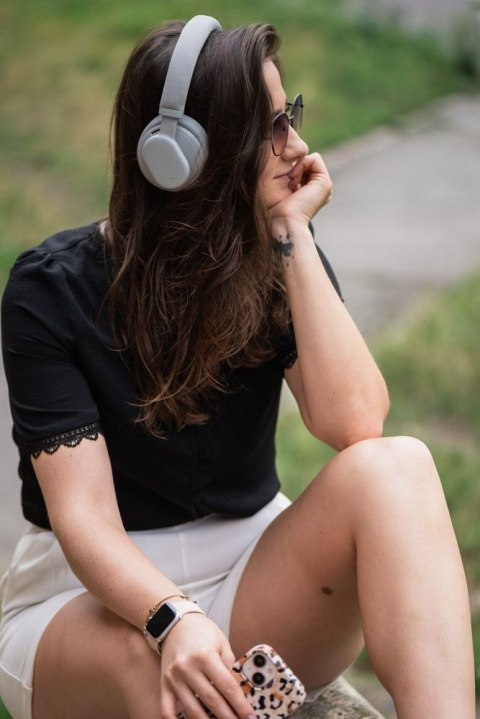 Słuchawki bezprzewodowe nauszne Forcell F-Audio Touch Beat ANC szare