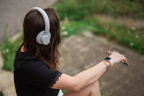 Słuchawki bezprzewodowe nauszne Forcell F-Audio Touch Beat ANC szare