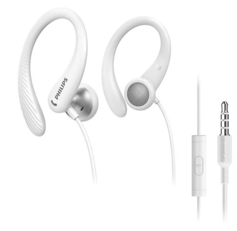 Słuchawki przewodowe douszne Jack 3,5 mm Philips TAA1105WT białe